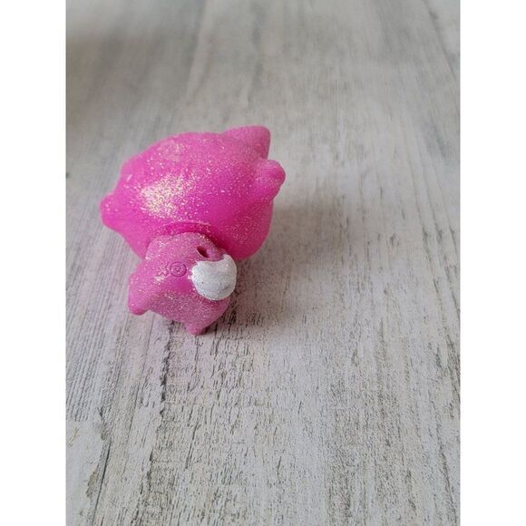 glitter‎ pink kitty cat pet doll accessory toy figure - Picture 4 of 4